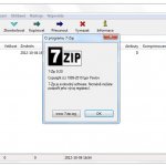 7-zip uživatelské prostředí