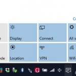 Windows 10 oznamovací oblast