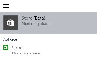 Který Store je ten správný