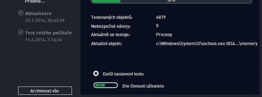 AVG AntiVirus obrázek