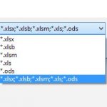 Excel 2016 podporované formáty