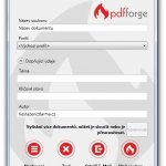 PDF Creator tiskový dialog