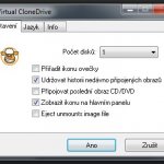 virtual clonedrive nastavení
