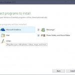 Windows Essentials rozšířené možnosti